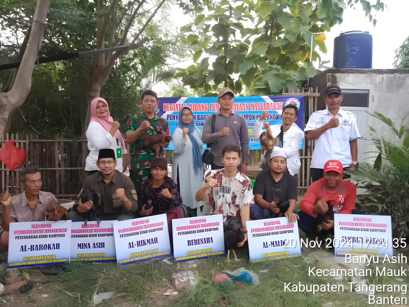 Isu Politik Miring Bayangi Kinerja Pemdes Banyu Asih, Kecamatan Mauk