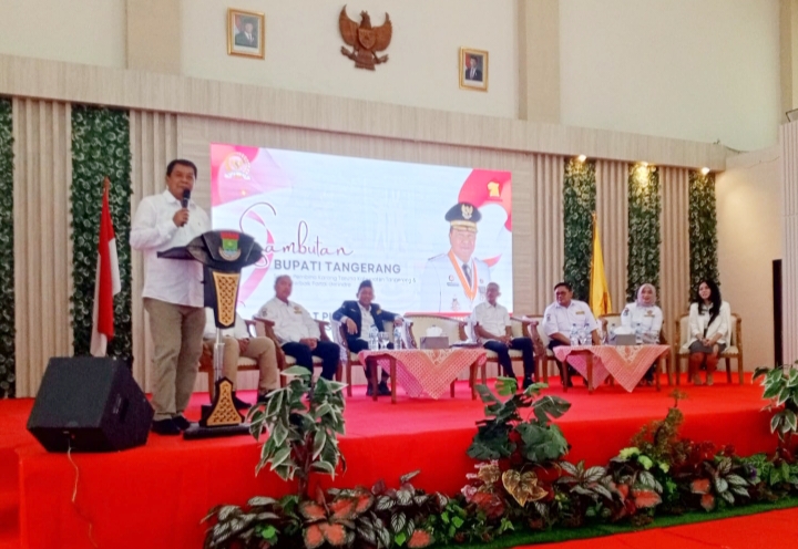 Pemuda Karang Taruna Kabupaten Tangerang Ikuti Sosialisasi Empat Pilar Kebangsaan