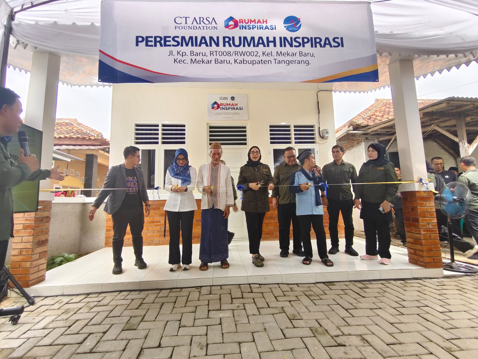 Wakaf H. Sam’ud, Rumah Inspirasi Mekar Baru Resmi Berdiri