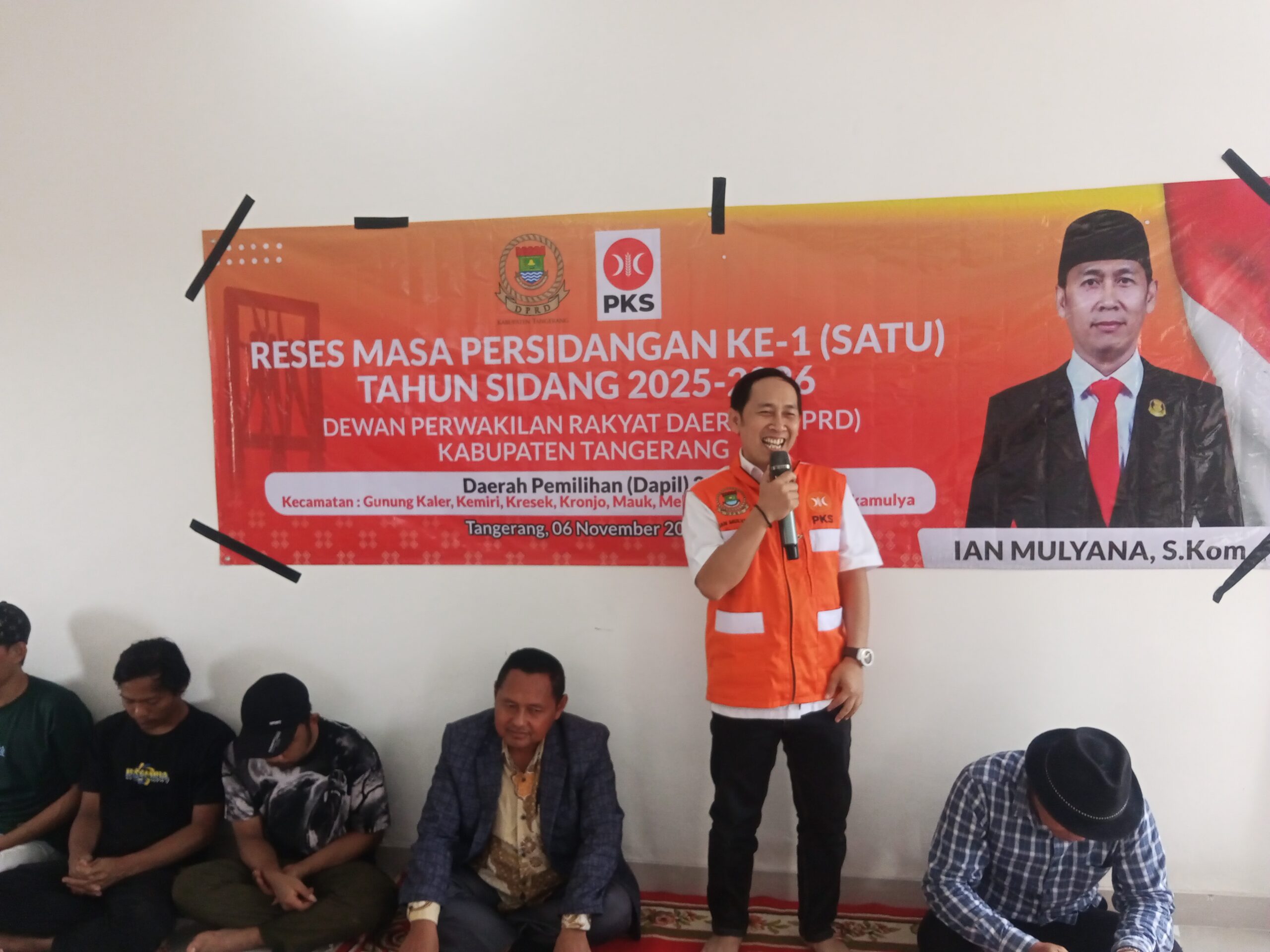 Anggota DPRD Ian Mulyana Temui Konstituen dalam Reses 2025–2026