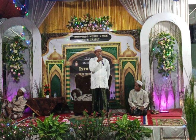 Kepala Desa Waliwis H. Rapiudin Hadiri Peringatan Isra Mi’raj Nabi Muhammad SAW di Mushola Nurul Yaqin
