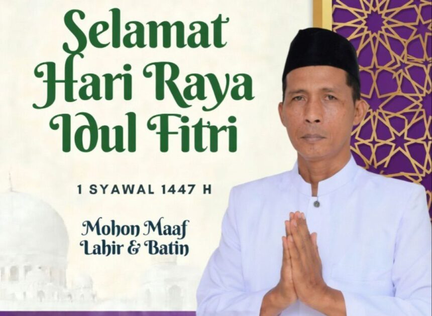 Selamat Idul Fitri 1447 H: Pemdes Mekar Baru Ucapkan Mohon Maaf Lahir Batin